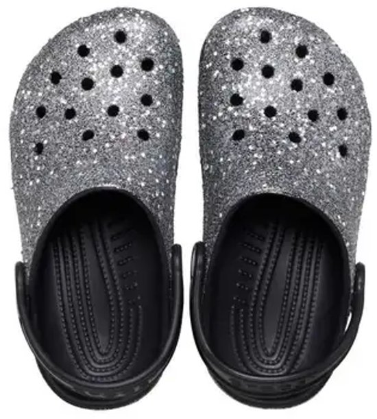 Crocs Classic Glitter Clog Multi/Zwart Taille 34/35 US J3