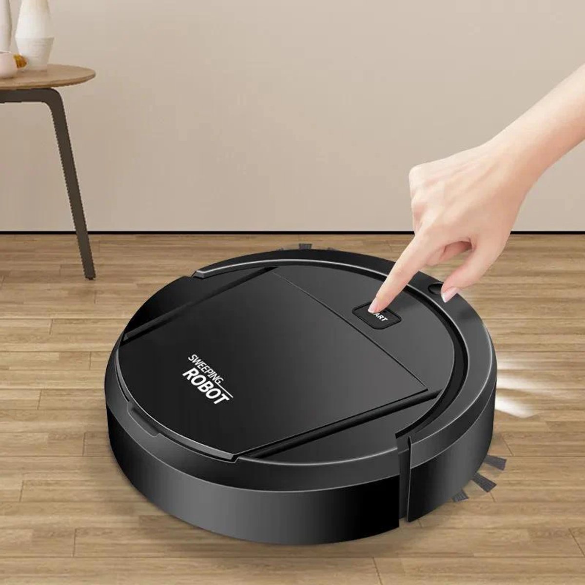 iRobot®- Ai Clean Start Robotstofzuiger - Robotstofzuiger met Dweilfunctie - Robot Stofzuiger - Robot Stofzuiger met UV-Reiniging – Slimme Mini Robotstofzuiger – Stil (55dB) – Automatisch Schoonmaken – Oplaadbaar – Voor Harde Vloeren & Tapijt — afbeelding 5