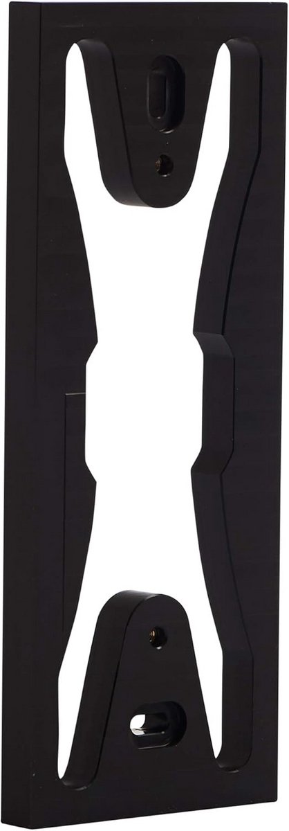 Opbouwframe Intercom - Montage Frame - Deurcommunicatie Installatie - Kunststof POM Materiaal - 223 x 88 cm - Zwart