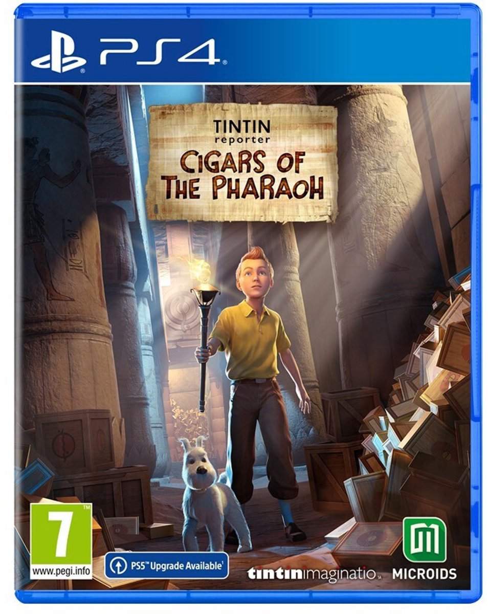 Tintin Reporter: Cigars of the Pharaoh PS4 Game