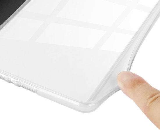 Beschermhoes geschikt voor Kindle Paperwhite KPW6 (7 inch), ultradunne transparante zachte achterkant, met automatische slaap-/wekfunctie -zwart — afbeelding 4