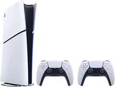 PlayStation 5 Digital Edition - Slim - Bundel met 2 Dualsense Draadloze Controllers