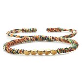 Sorprese armband - Friends - vriendschapsarmbandjes - touw - kleurexplosie - verstelbaar - cadeau - Model I - Sinterklaas - Kerst - Cadeau