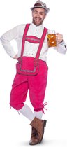 Roze Lederhosen Heren Maat M-L