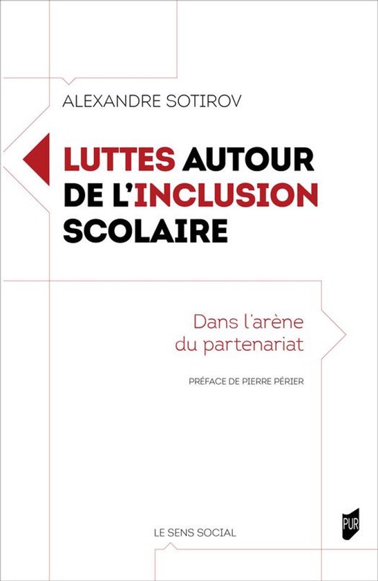 Le sens social - Luttes autour de l’inclusion scolaire - cover