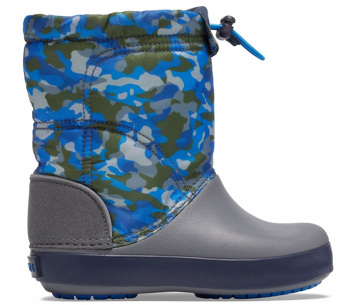 Crocs CB Lodgepoint Graphic WinterBoot Army US J3 Groen