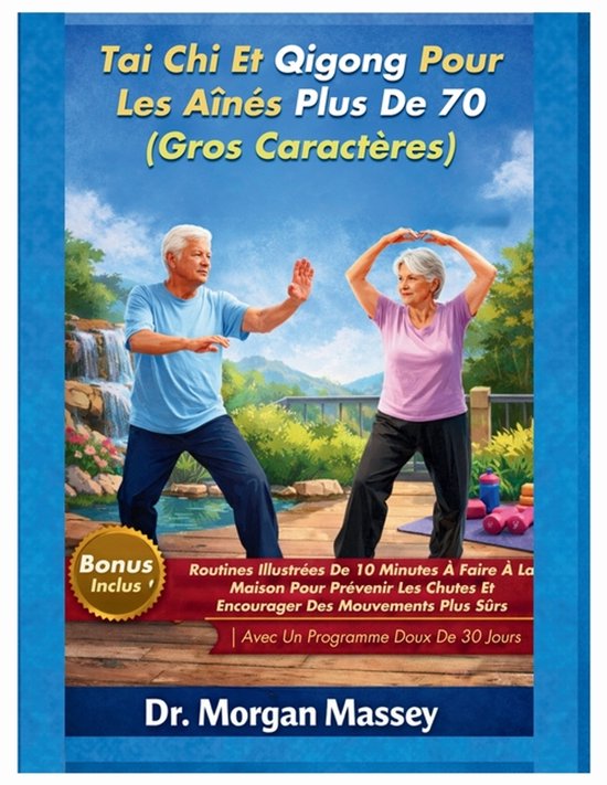 Tai Chi Et Qigong Pour Les Aînés Plus De 70 (Gros Caractè ... - cover