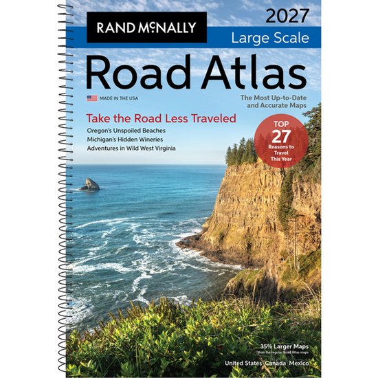 Rand McNally 2027 Large Scale Road Atlas - cover