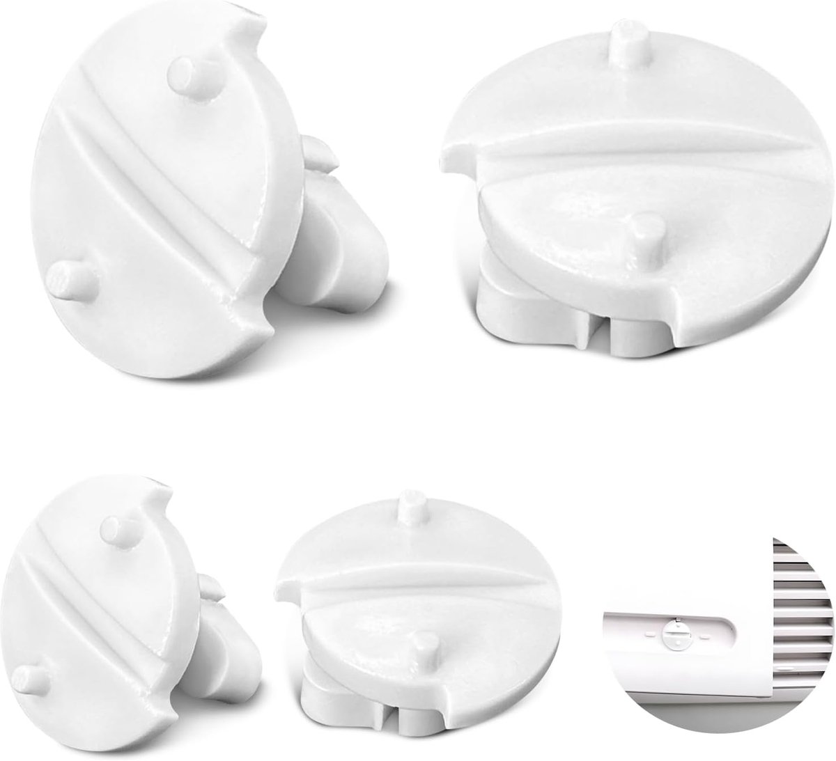Ventilatieclips voor Koelkast Rooster Motorhome - Bevestiging voor Rooster en Winterafdekking
