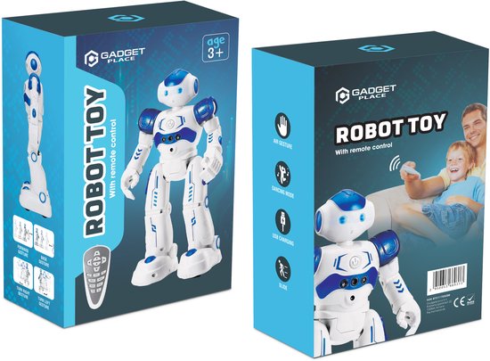 SGILE Emotionele Robot met Afstandsbediening Speelgoed, Interactieve Robot Gezichtsuitdrukkingen Led Ogen en Muziek Wandelen Zingen Cadeau Kinderen Jongens Meisjes Verjaardag 3 4 5 6 7 Jaar, Roze