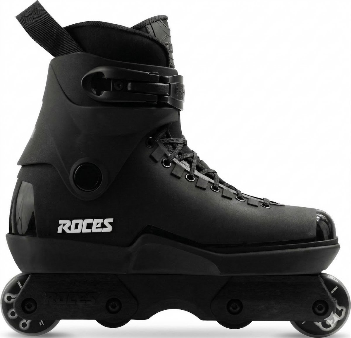 Roces M12 LO Team BUIO Aggressive Inline Skates Volwassenen – Stunt Skates Zwart