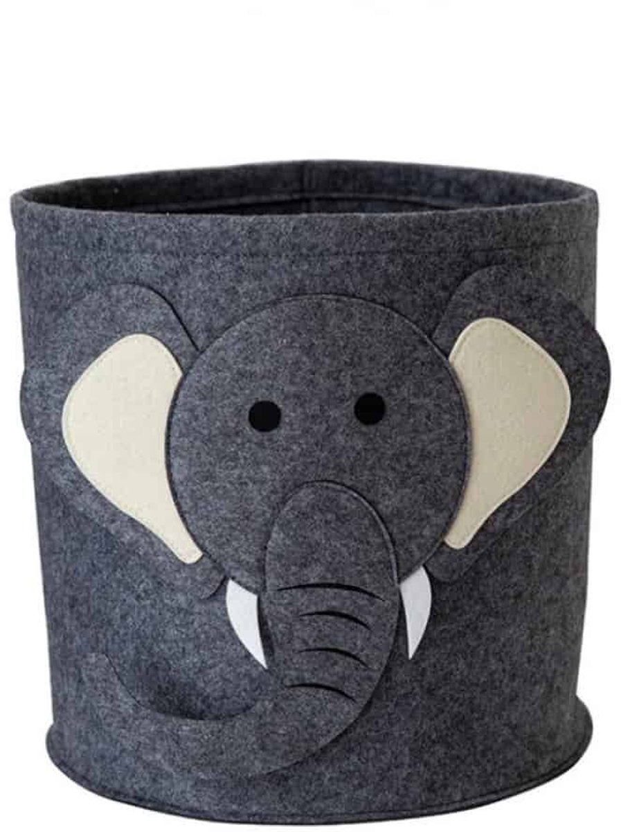Speelgoedmand/Organizer - Olifant