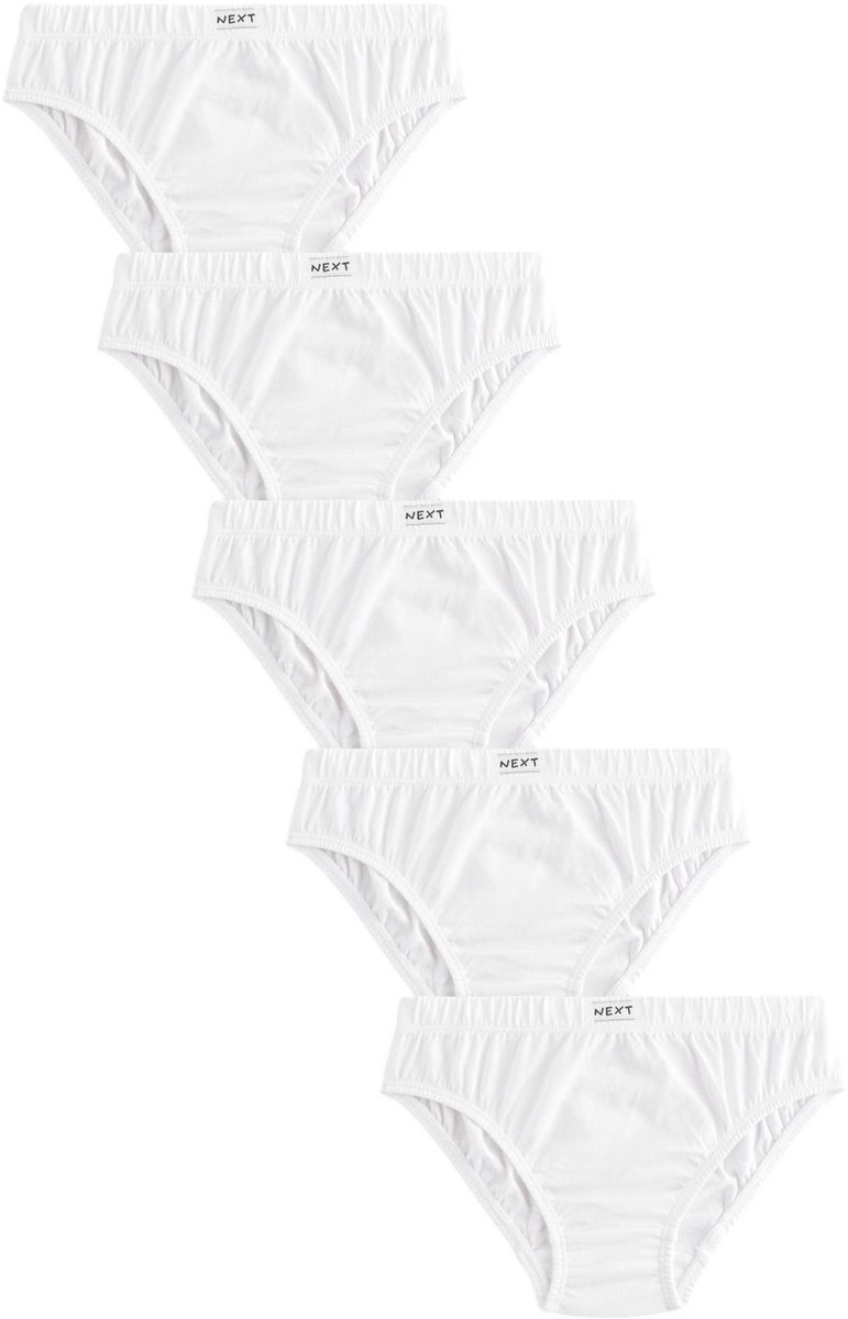 Next - Jongens - Set van 5 slips - Wit