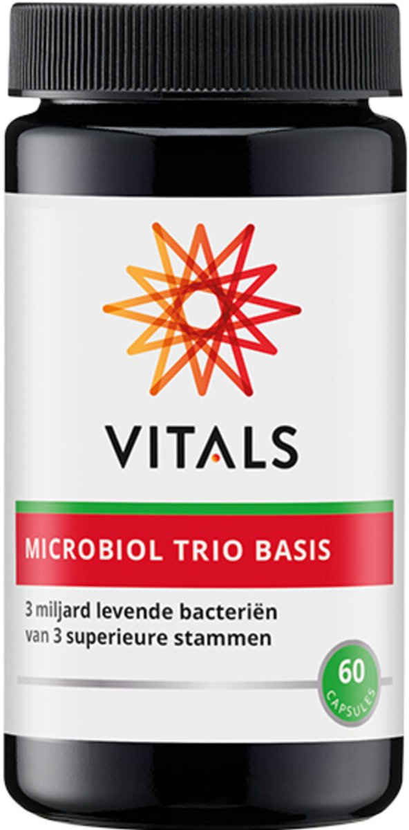 Vitals - Microbiol Trio Basis - 2 x 60 capsules - Voordeelverpakking
