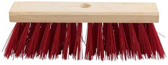 Bezem nylon haren 29 cm excl. steel van Merkloos	 — afbeelding 2