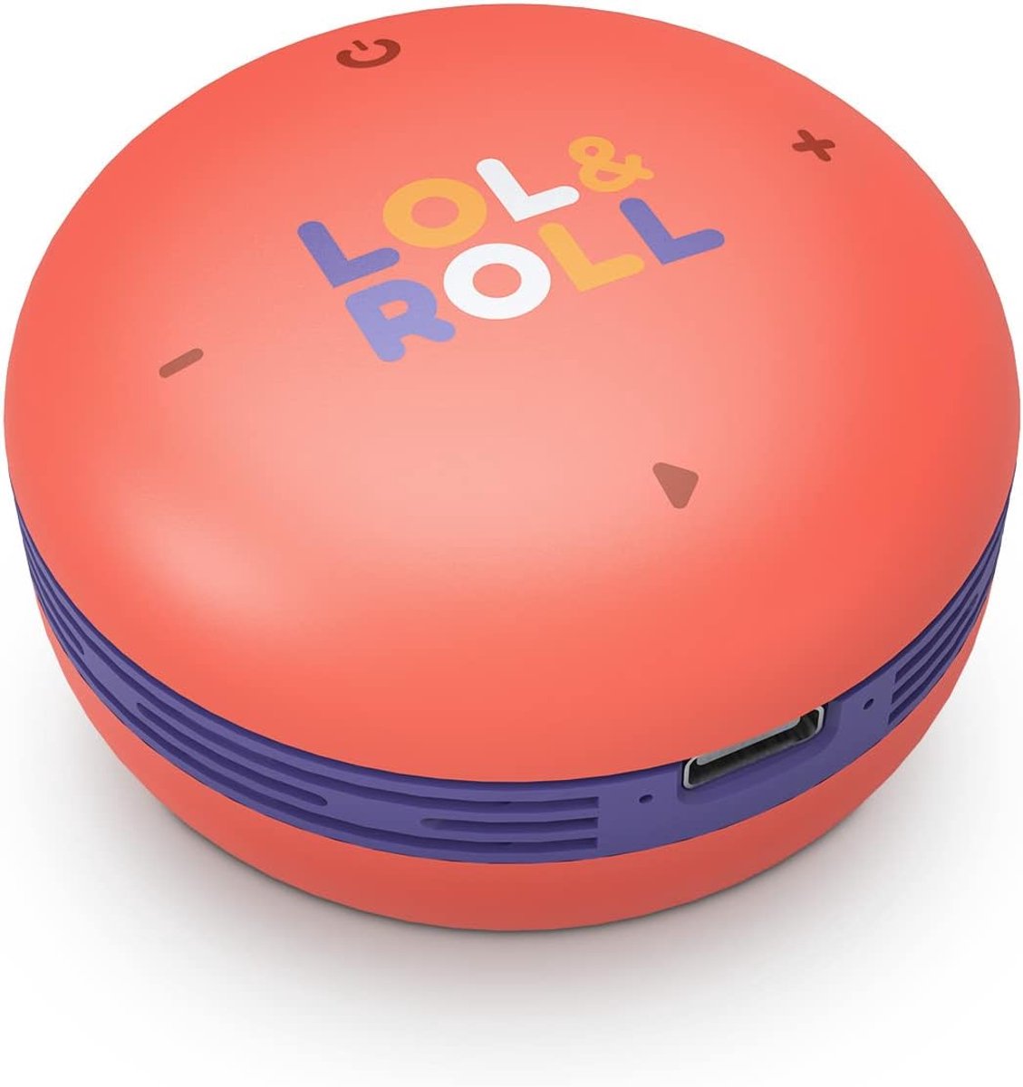 Draagbare Kinder Bluetooth Speaker Oranje met Veilige Volumebegrenzing en Music Share