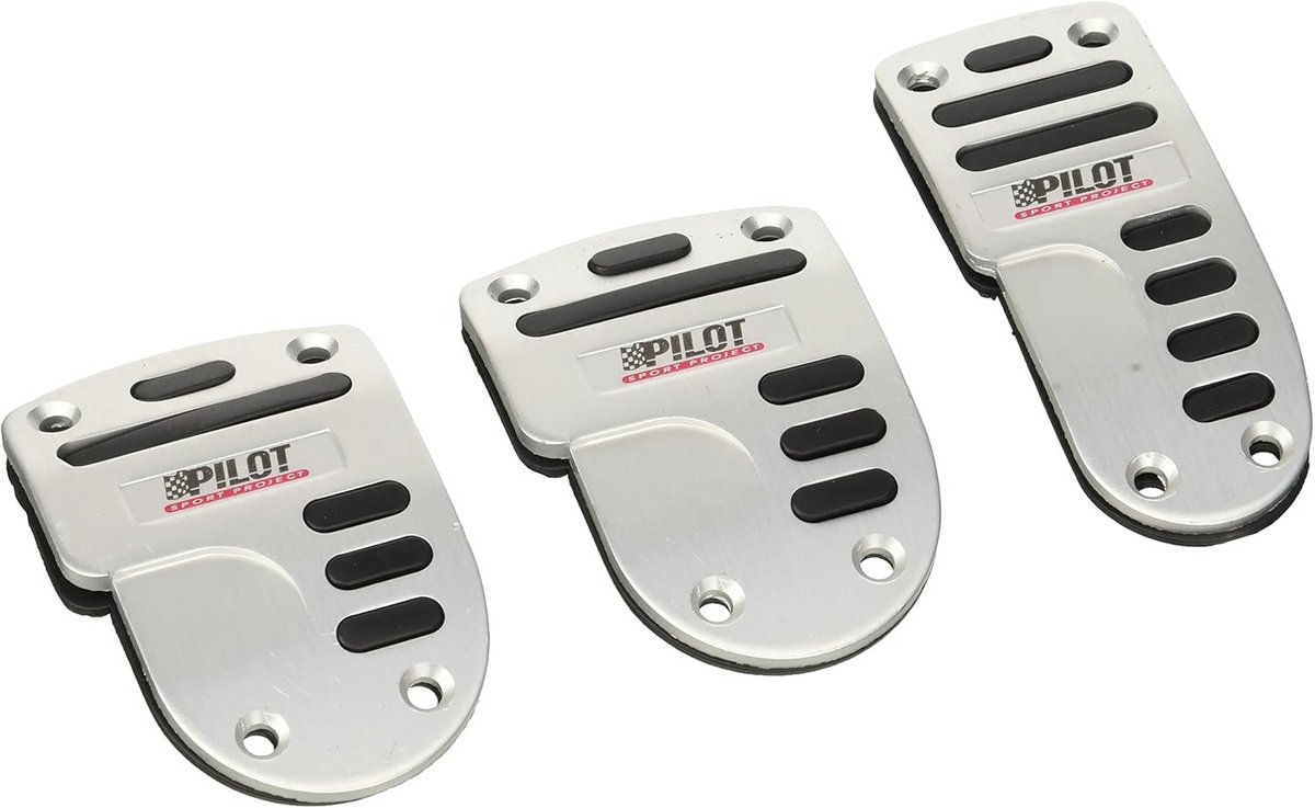 3-delige Set Auto Pedalen Universeel voor Auto en Vrachtwagen