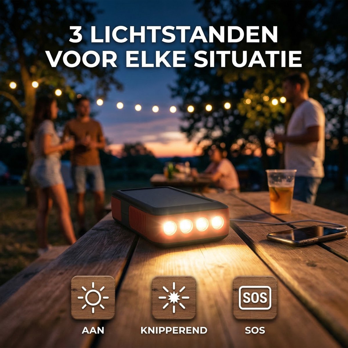 Journeyz Solar Powerbank - Powerbanks - Powerbank - afbeelding 3