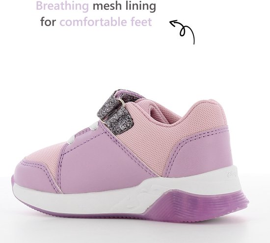 Leomil - Frozen - Baskets lumineuses pour filles - Chaussures Enfants - Pointure 30