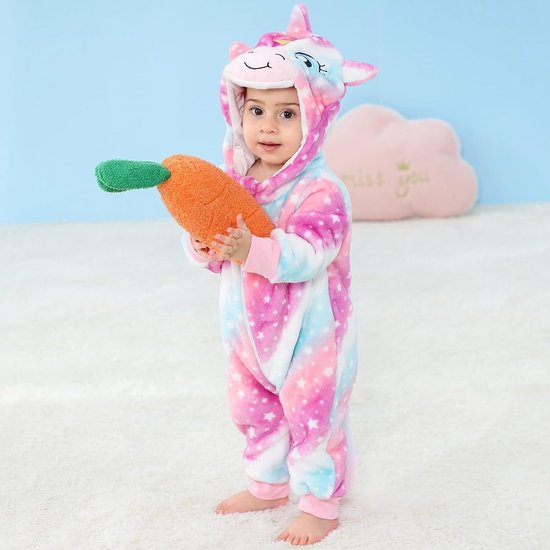 Baby Winter Jumpsuit met Capuchon voor Jongens en Meisjes (0-36 Maanden) — afbeelding 3