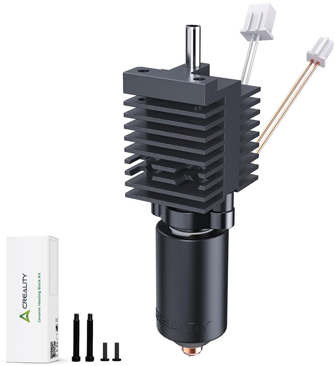 Hotend Verwarmingsblok Set voor 3D Printers met Keramische Radiator en Snelwissel Nozzles