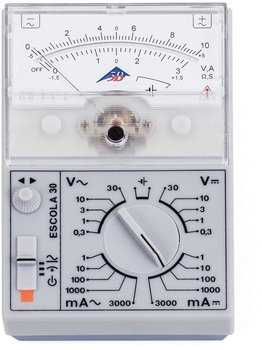 Analoge Multimeter voor Onderwijs en Experimenten - Nauwkeurige Spanning, Stroom en Weerstand Meten