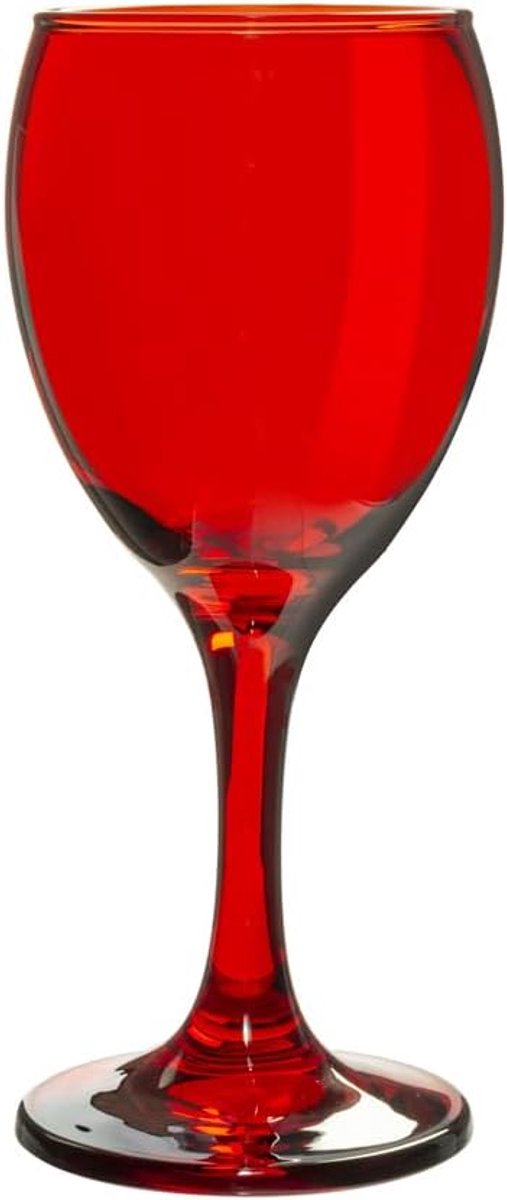 Set van 6 Keizerlijke Drinkglazen Rood Glas 19,8 cl