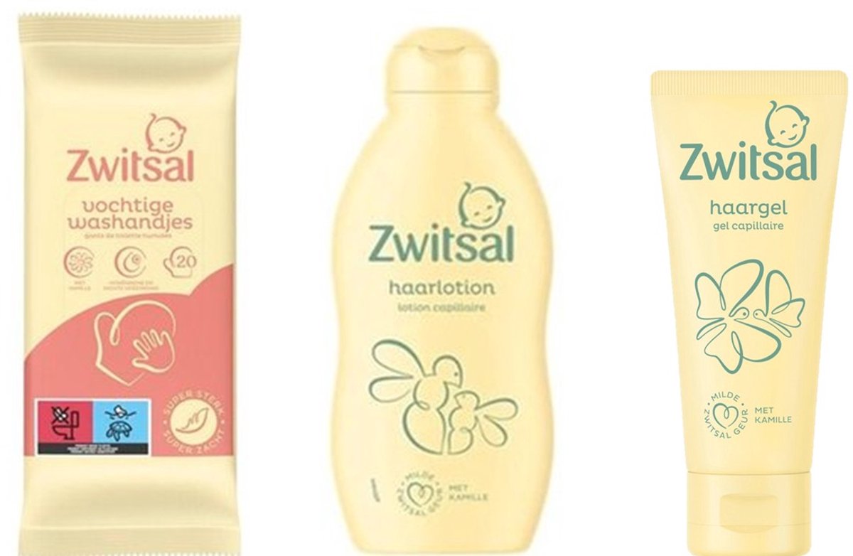 Bol.com Zwitsal Baby - Washandjes + Haarlotion + Haargel - Combi Pack aanbieding