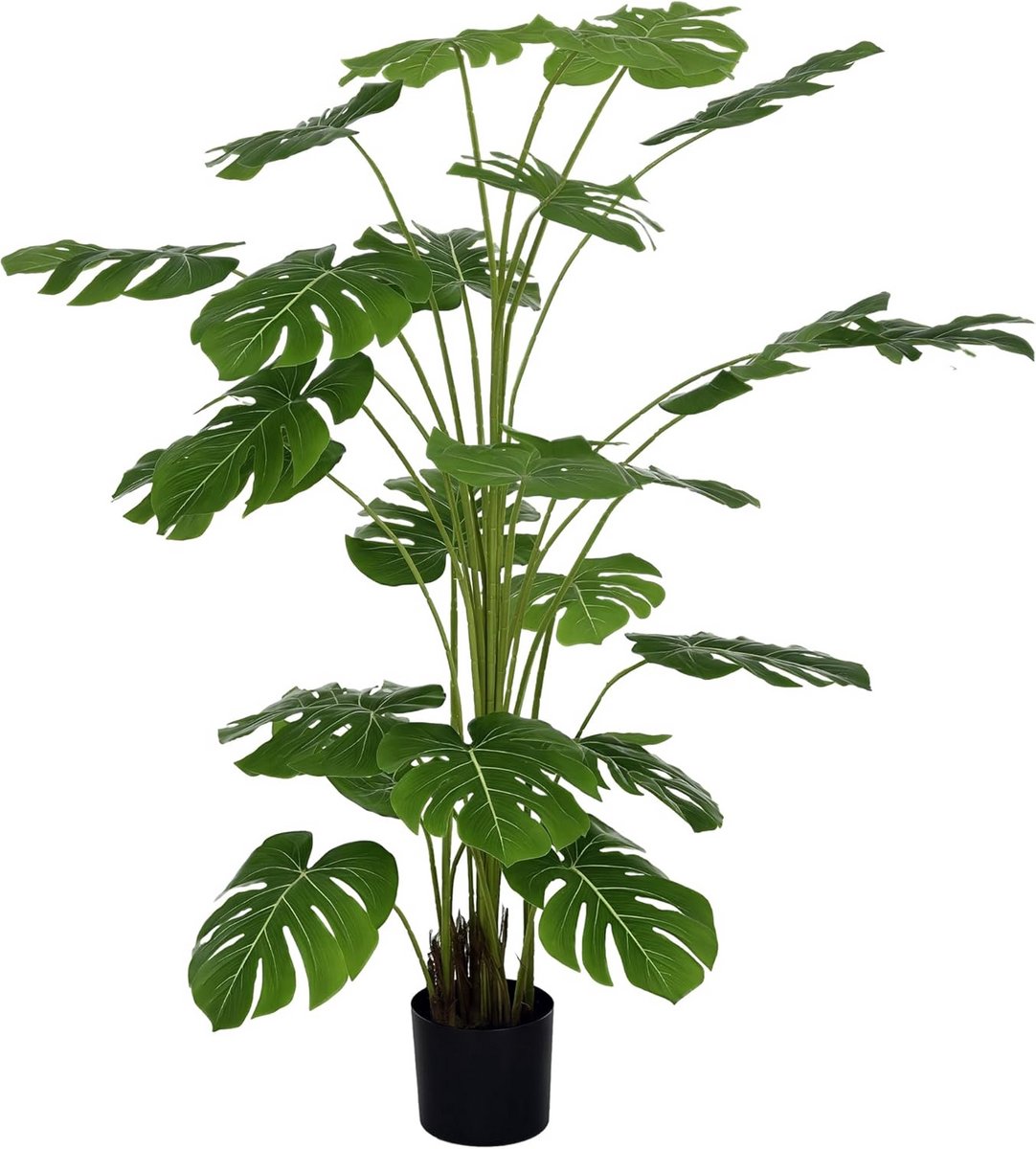 Grote Kunstplant Monstera Deliciosa 180 cm - Realistische Nepkamerplant voor Binnen