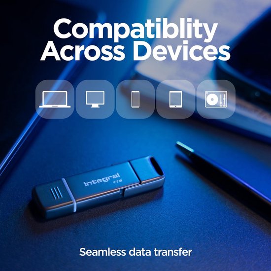 Draagbare SSD - Snelle Opslag - Bestanden Overzetten - Dubbele USB Poorten - 512 GB Capaciteit — afbeelding 4