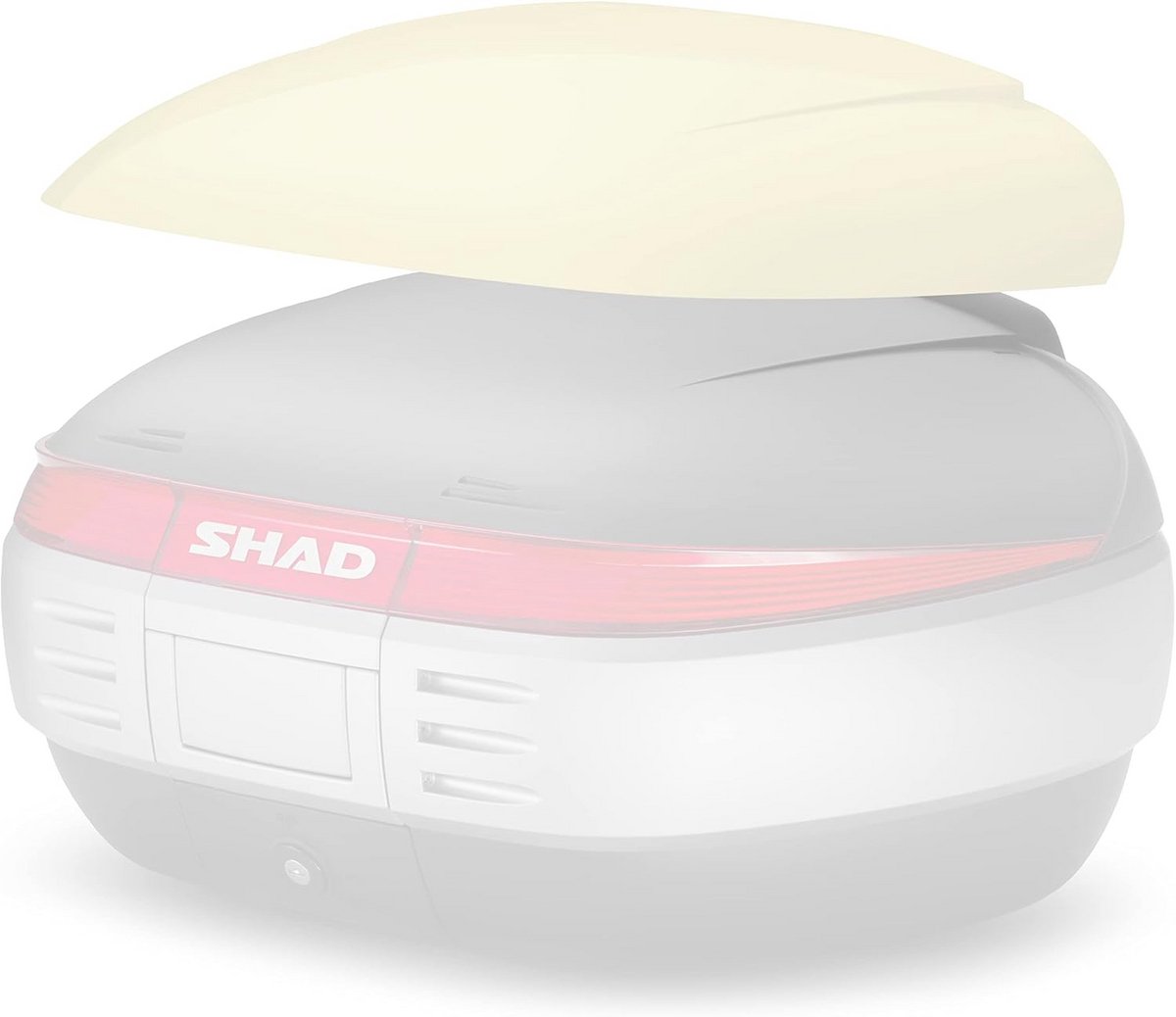 Transparant Deksel voor Shad Koffer SH50