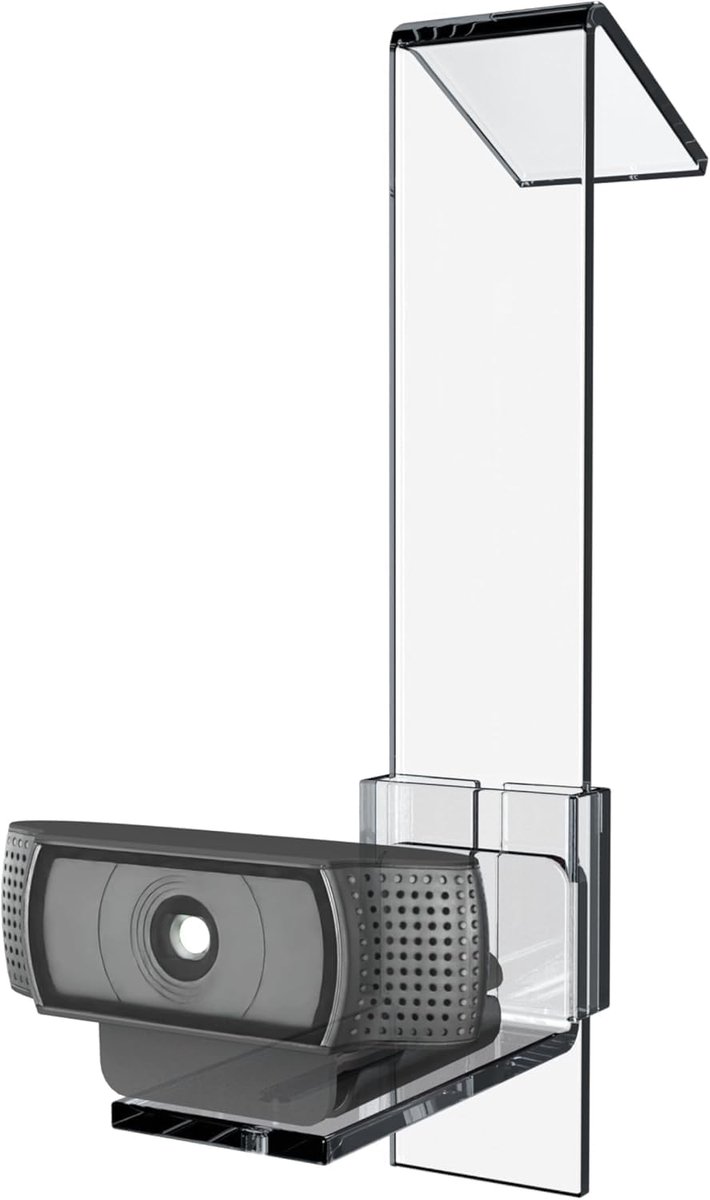 Webcamhouder Midden Scherm voor Laptops en Monitoren tot 32 Inch - Perfect Oogcontact