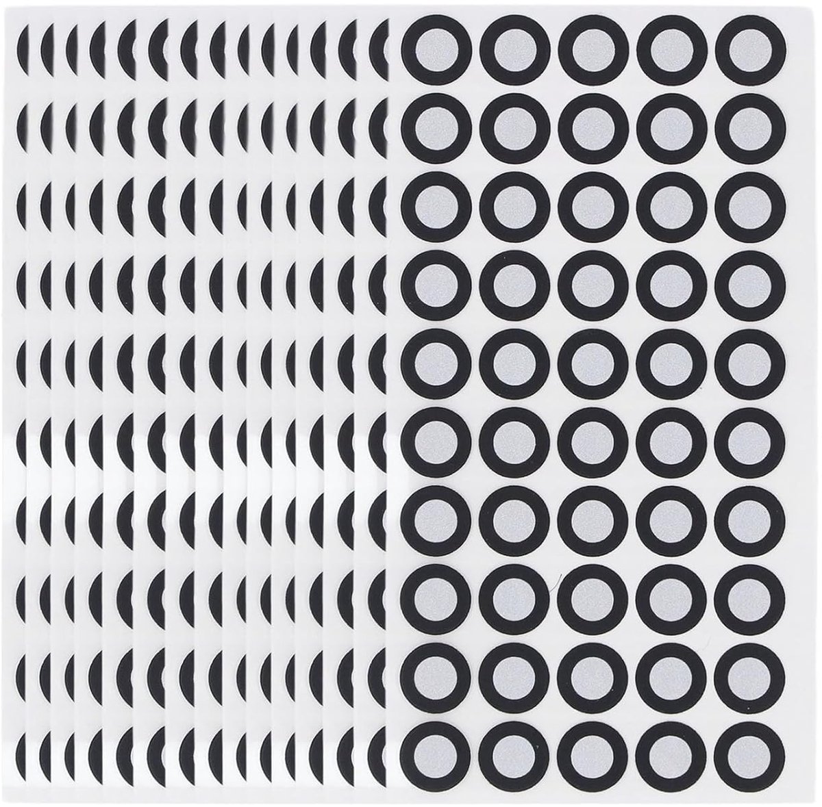 Reflectie Stickers - Scan Markeringen - 3D Scannen - Hoge Reflectie - 6mm Binnendiameter
