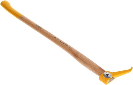 Handsappie met Hickory Houten Steel - Ergonomisch en Rugvriendelijk Houtverplaatsen van Handsappie — afbeelding 2