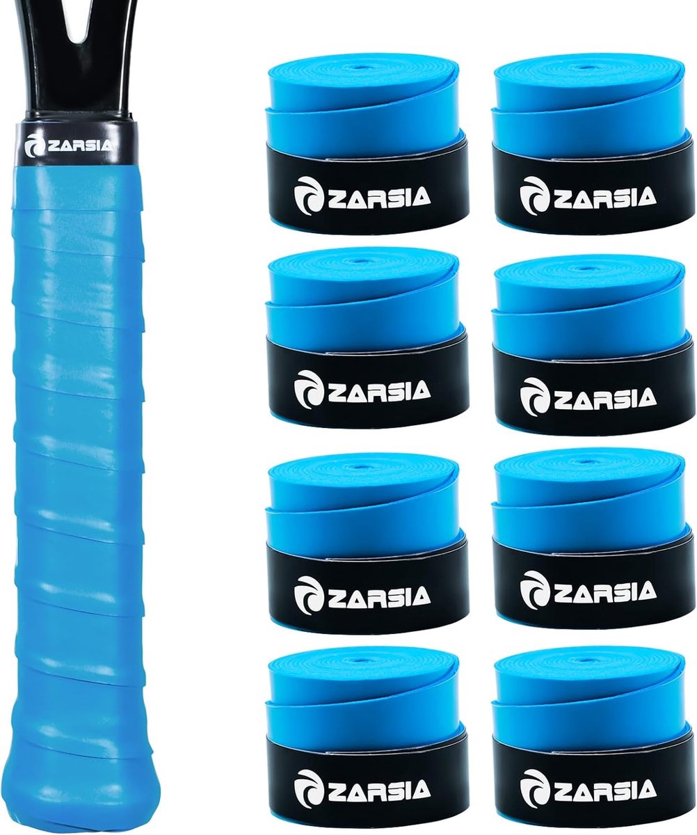 8x Antislip Racket Grip Tape - Zweetabsorberende Overgrip voor Tennis, Badminton, Squash en Meer