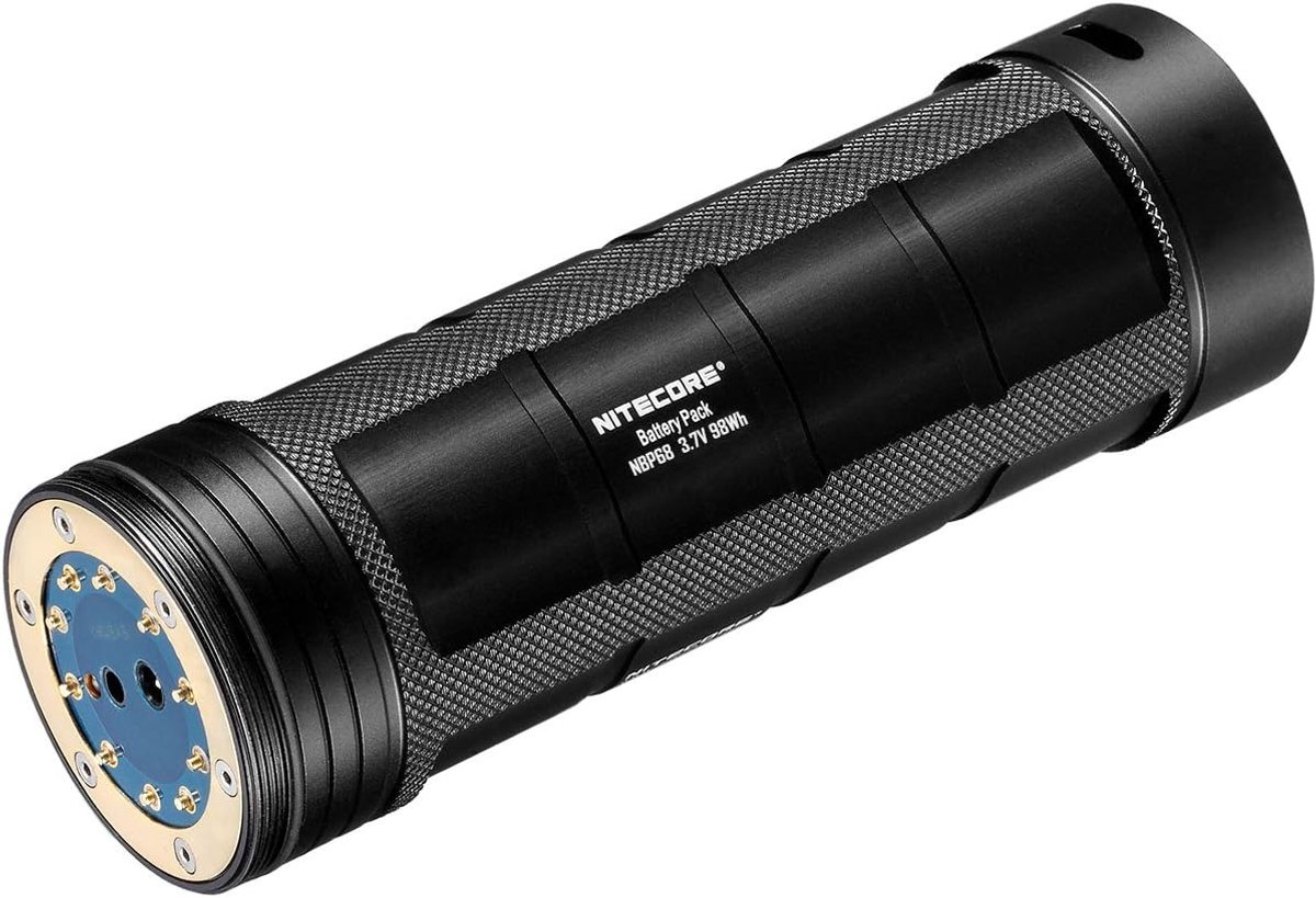 Krachtige Vervangende Accu voor Nitecore Apparatuur - Lange Levensduur