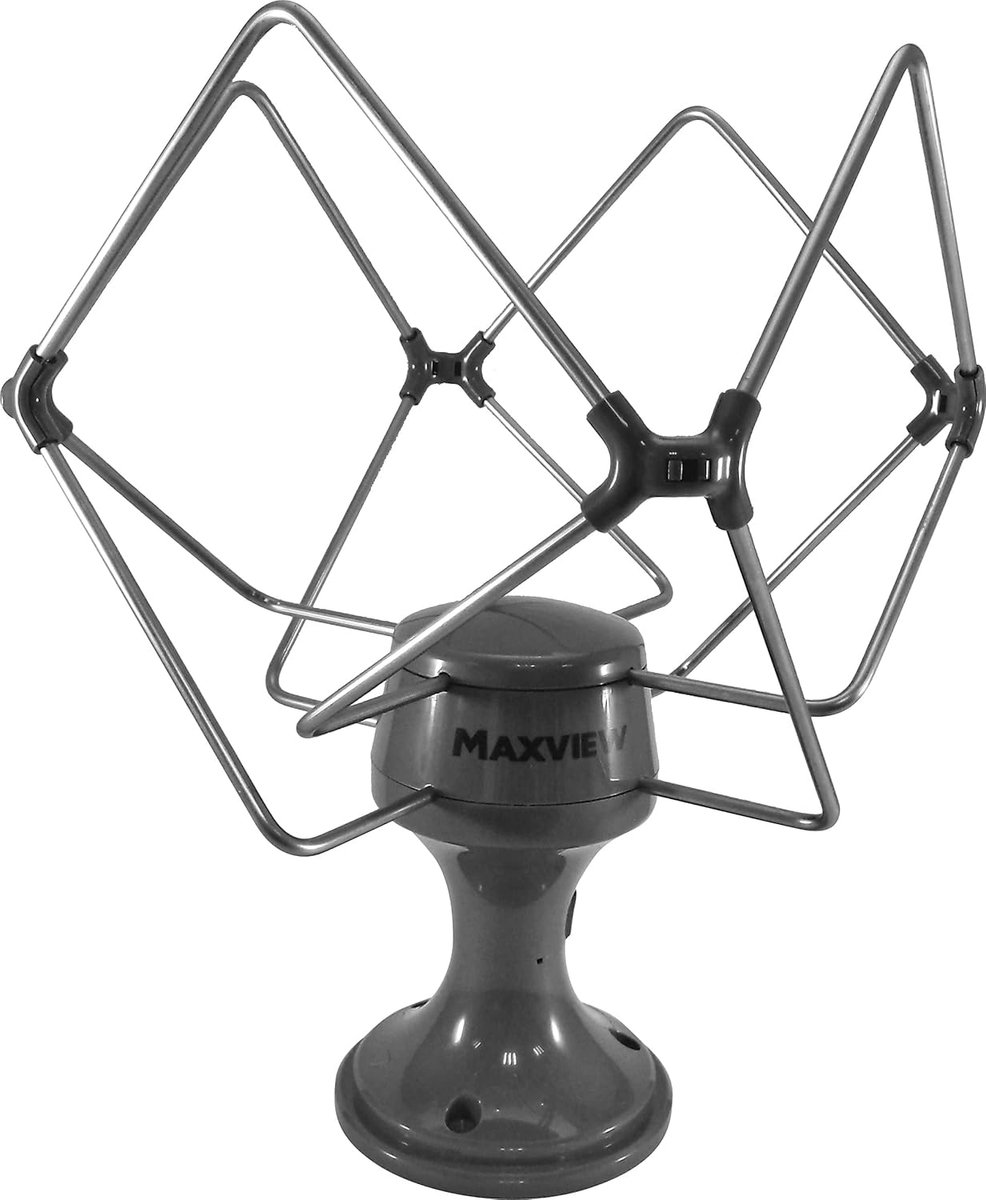 Rondomantenne - Tv Antenne - Mobiele Ontvangst - 12/24 Volt Compatibel - Compact Formaat