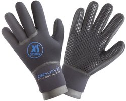 Duikhandschoenen - Neopreen Handschoenen - Koud Water Duiken - Dubbele Manchet Ontwerp - 5 mm Dikte - Zwart