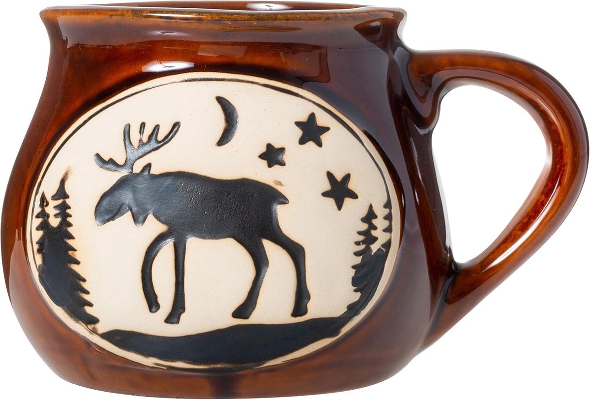 Handgemaakte Steengoed Mok 16oz - Theepot Stijl - Meerdere Designs