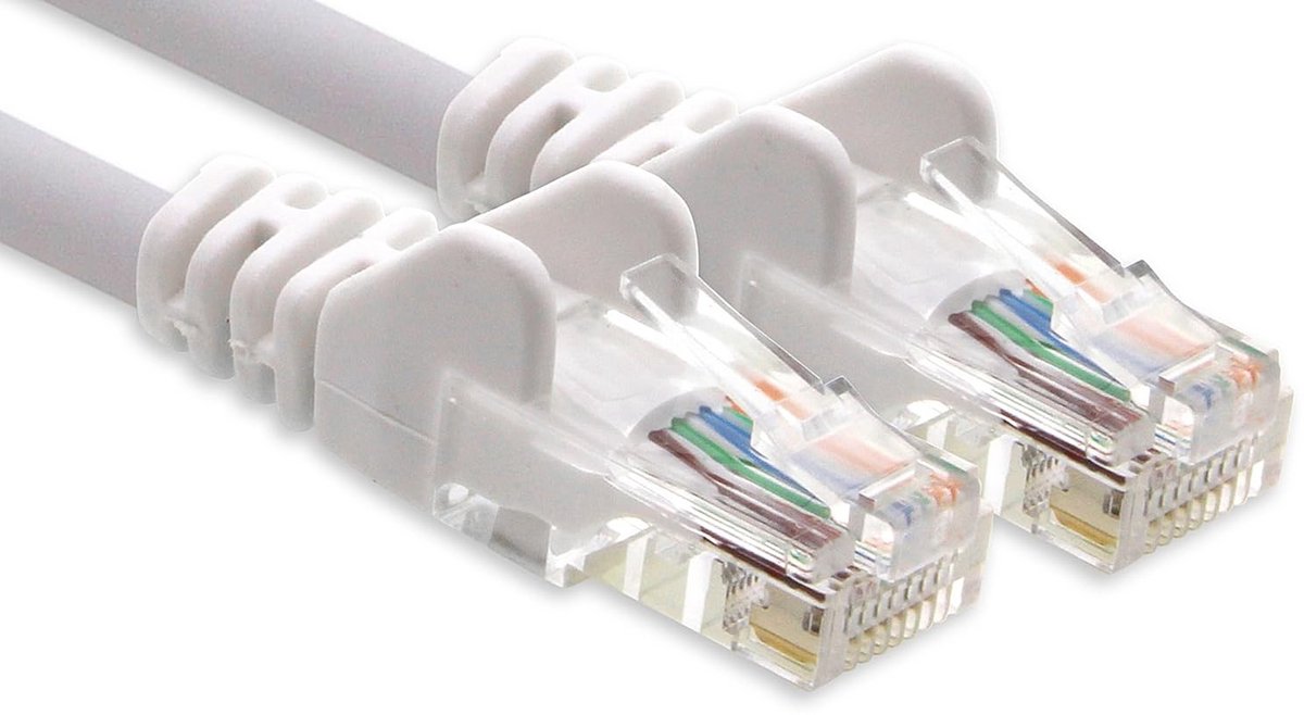 Kwaliteit CAT6 Netwerkkabel RJ45 7,5 Meter Wit
