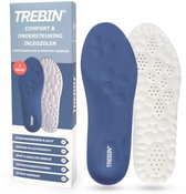 Trebin Inlegzolen - Steunzolen met Voetboogondersteuning - Schokabsorberend - Op Maat Knipbaar - Unisex - Maat S 38-40