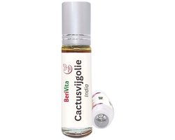 Cactusvijgolie 10ml Roller - Pure, Koudgeperste en Onbewerkte Prickly Pear Oil uit India - Opuntia Ficus Indica