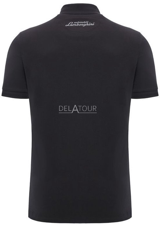 Lamborghini Squadra Corse Men Sports Polo Zwart XL van Lamborghini — afbeelding 2