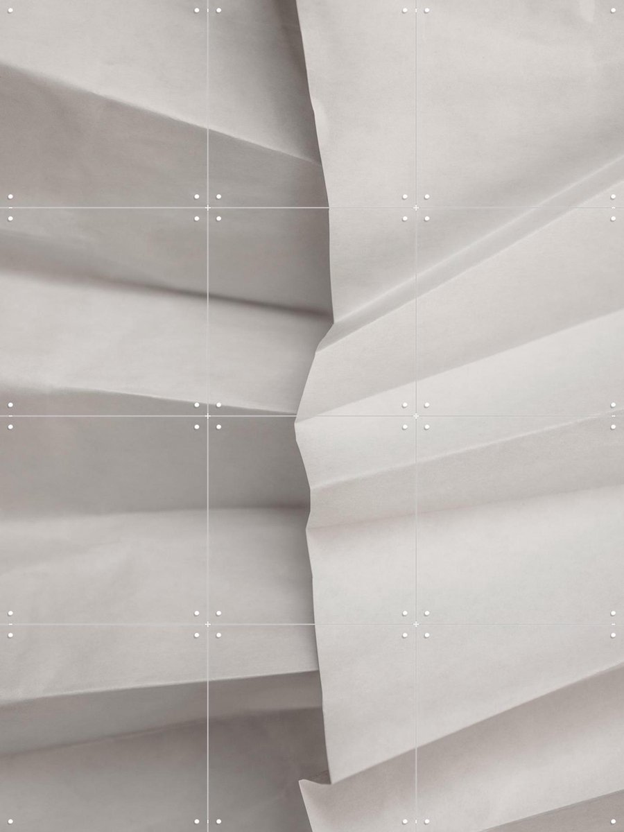 IXXI Paper Studies 13, Mareike Böhmer - 60 x 80 cm - Gratis ophangtool - Grote wanddecoratie en posters - Abstract, Minimalisme, Fotografie