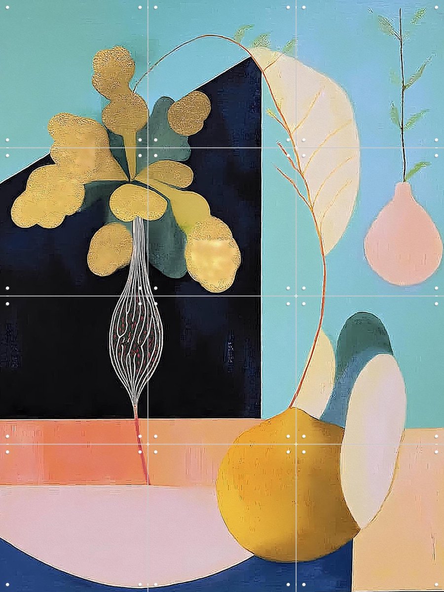 IXXI Peel of Reality, Artclaud - 60 x 80 cm - Gratis ophangtool - Grote wanddecoratie en posters - Abstract, Kleurrijk, Illustraties, Gemengde