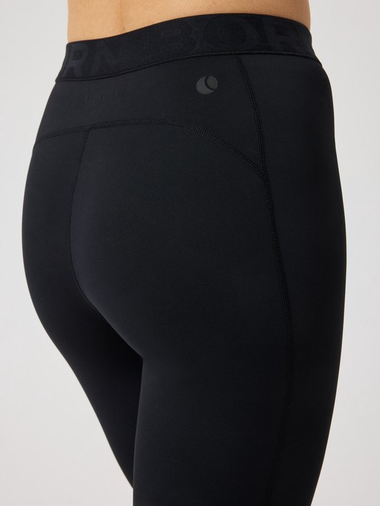 Björn Borg Lange Sportbroek Dames - Sport Tight Vrouwen - Gerecycled Polyester - Zwart - Maat M van Merkloos — afbeelding 5