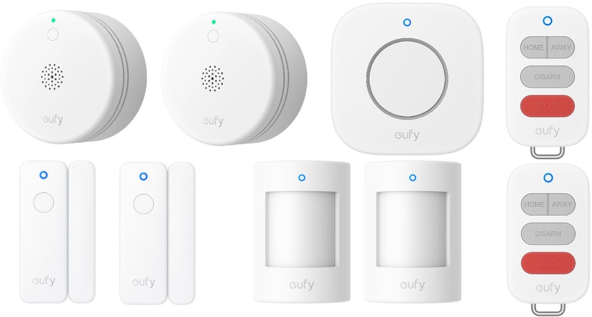 eufy Security slim alarm systeem | 9-delig Beveiligingspakket - Bol