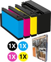 Set 4 Cartucce Compatibili HP 950XL E 951XL – Per Officejet Pro 8600 E Modelli Simili