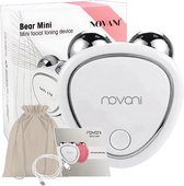 Novani Bear Mini - Microcurrent | Het Anti Ageing | huidverjonging | Gezichtslifting | Gezichtsmassage | Huidverjongingsapparaat | Facelift apparaat | Anti rimpel | Gezichtsmassage | Wit