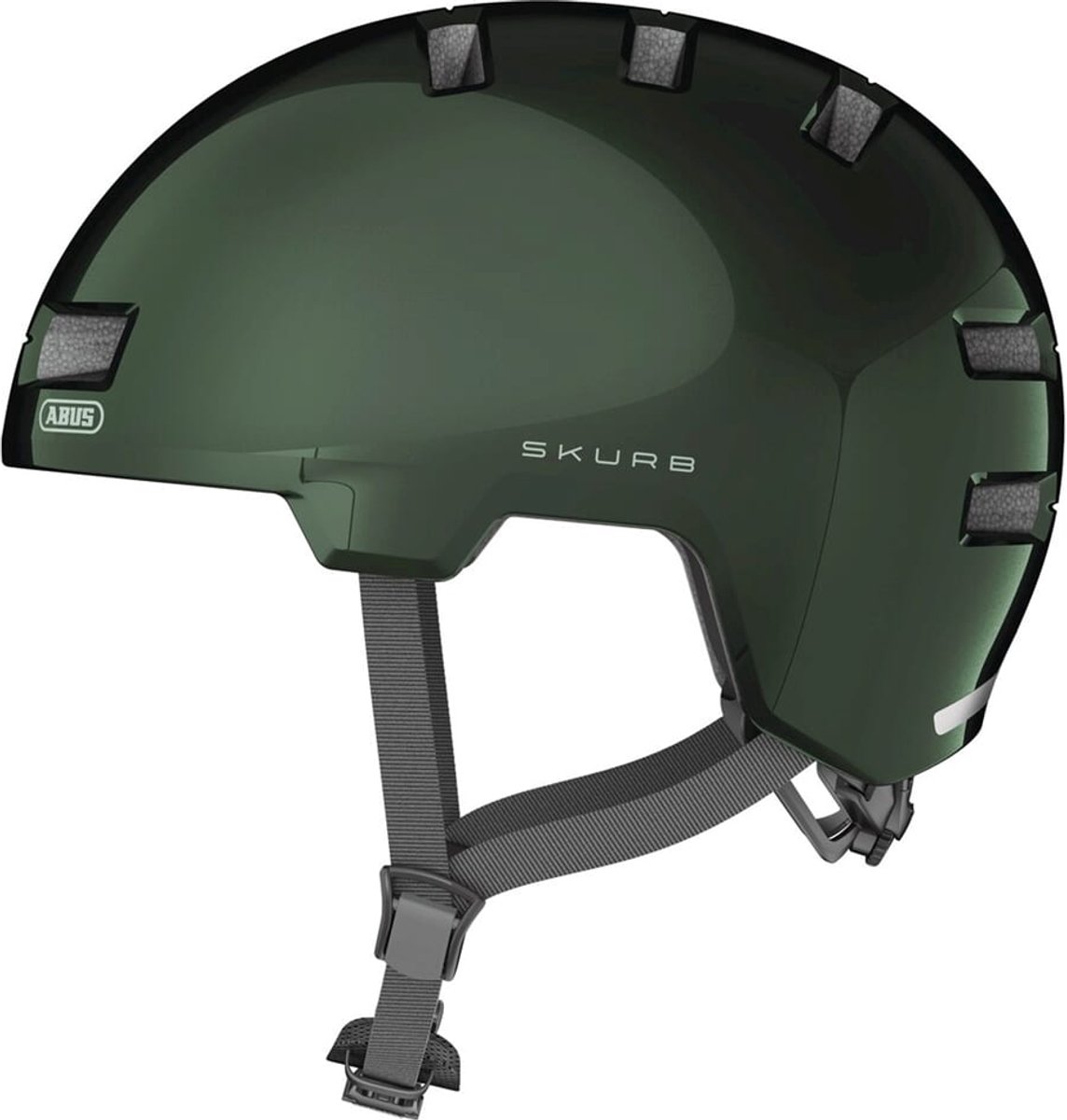 Abus helm Skurb moss 52-56cm Groen